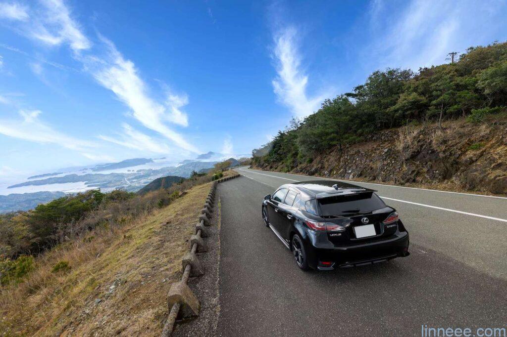 伊勢志摩スカイラインの道中で撮った車