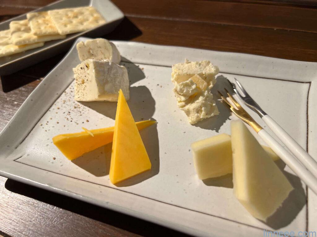 町家バルのチーズ盛り合わせ