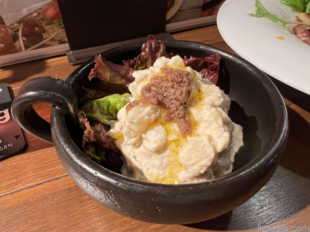 町家バルのアンチョビポテトサラダ