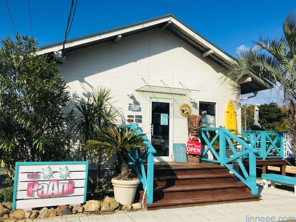伊勢志摩にあるカフェパアニの外観